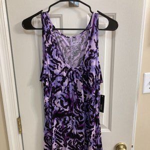 A.N.A. Purple and Black sundress